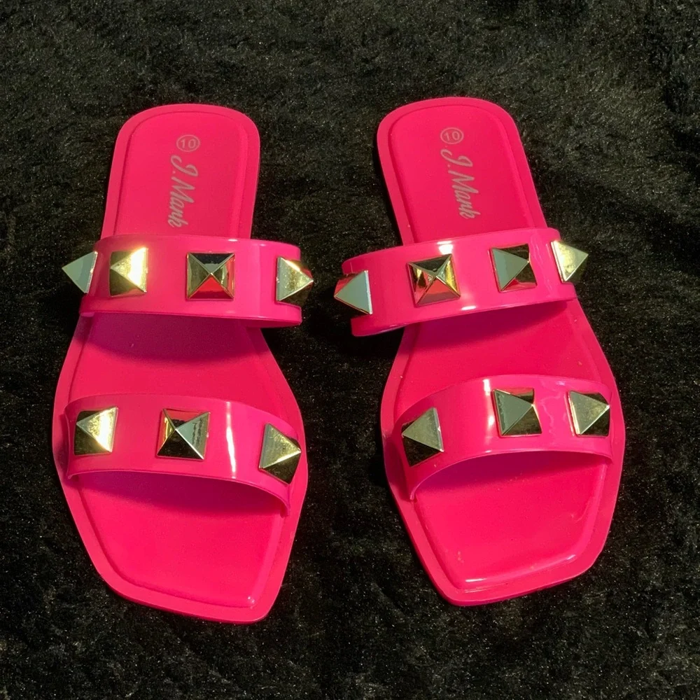 J. Mark Flat Double Strap Sandals 🌷 - Picture 1 of 3